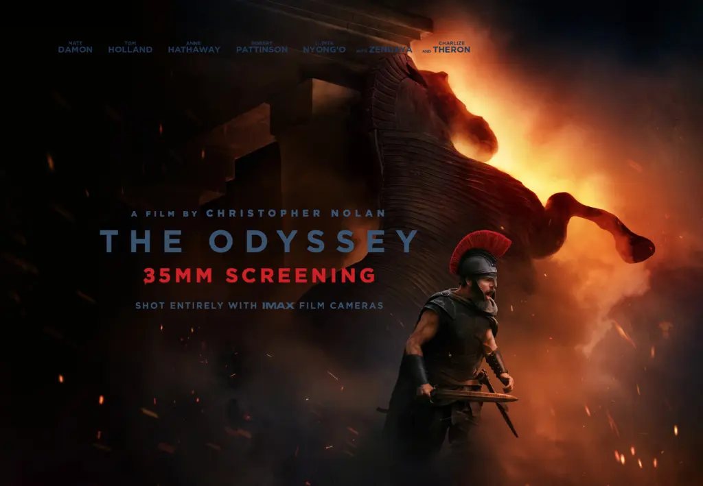 The Odyssey (2026) – [35mm] – Dirt in the Gate Movies
